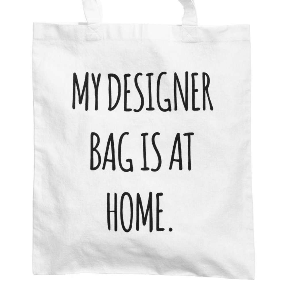 NWT H&M Printed Tote Bag